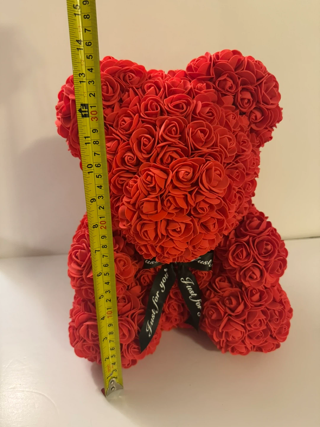 Red Rose Teddy Bear - 14 inches - photo 3