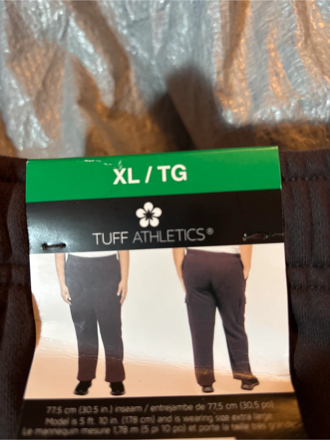 Ladies Tuff Athletics XL Cargo Sweatpants - Brown - photo 2