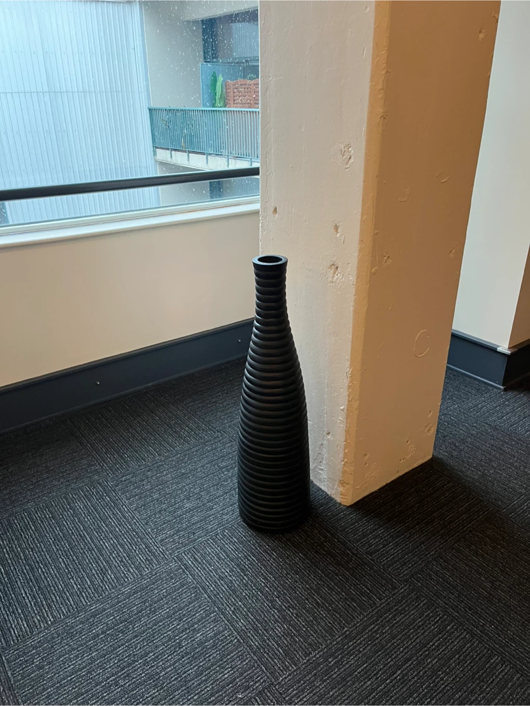 Black Decorative Vase