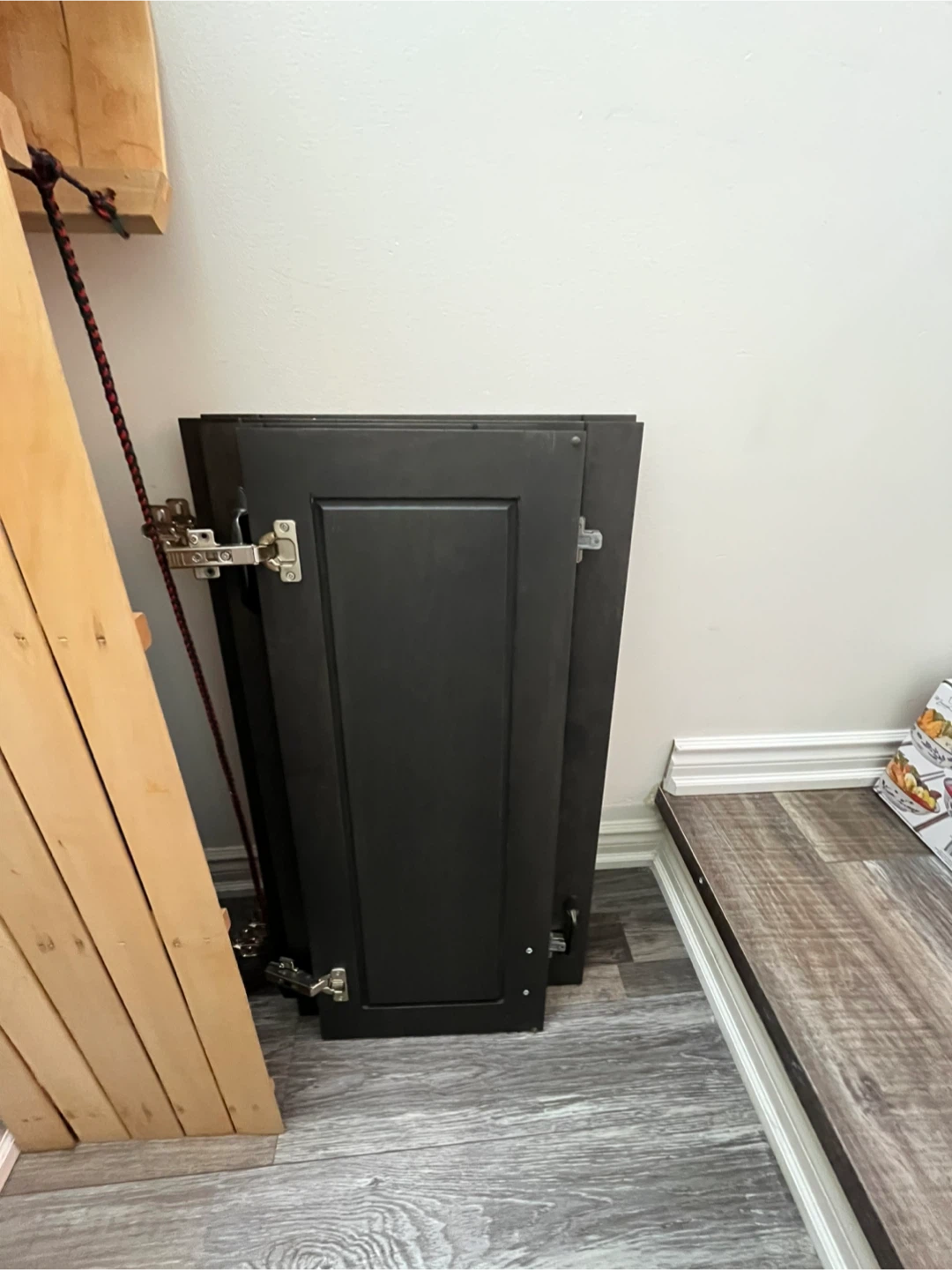 IKEA Kitchen Cabinet Doors - Black