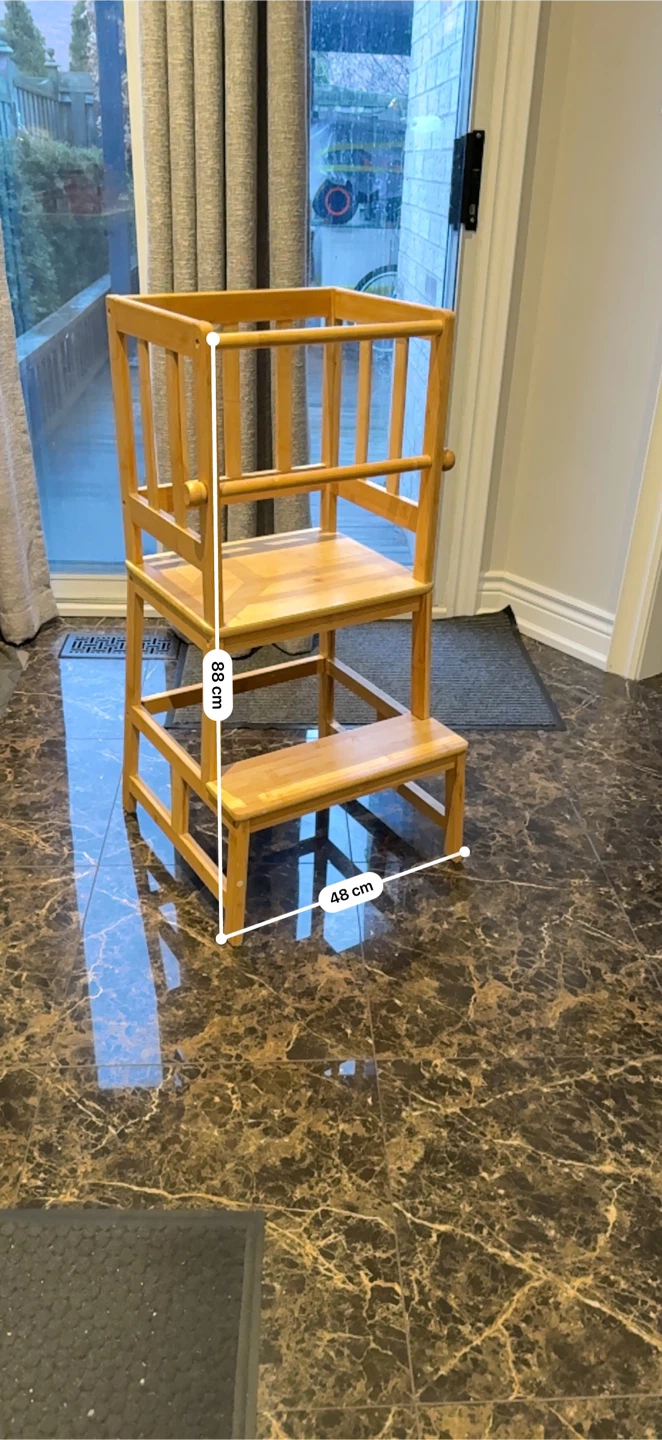 Wooden Kids Step Stool - photo 2
