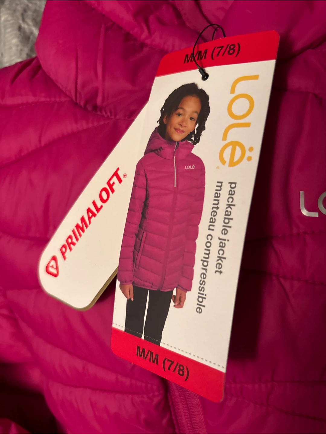 Lole Packable Jacket - Size M (7/8) - New - photo 2
