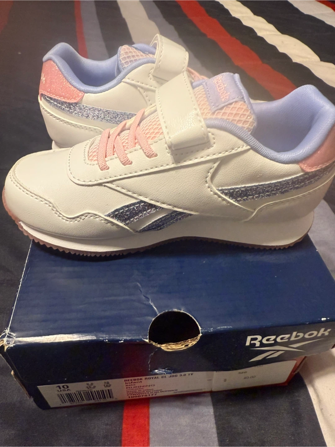 Reebok Royal CL Jog 3.0 1V Infant Size 10 - photo 3