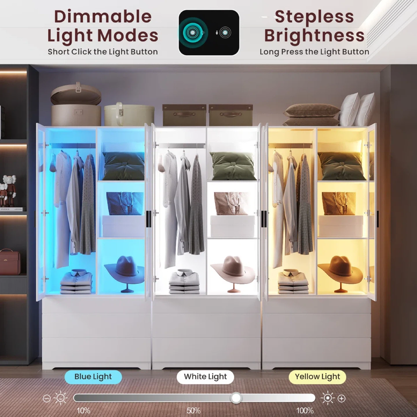 New Smart Motion Sensor LED Wardrobe - photo 2