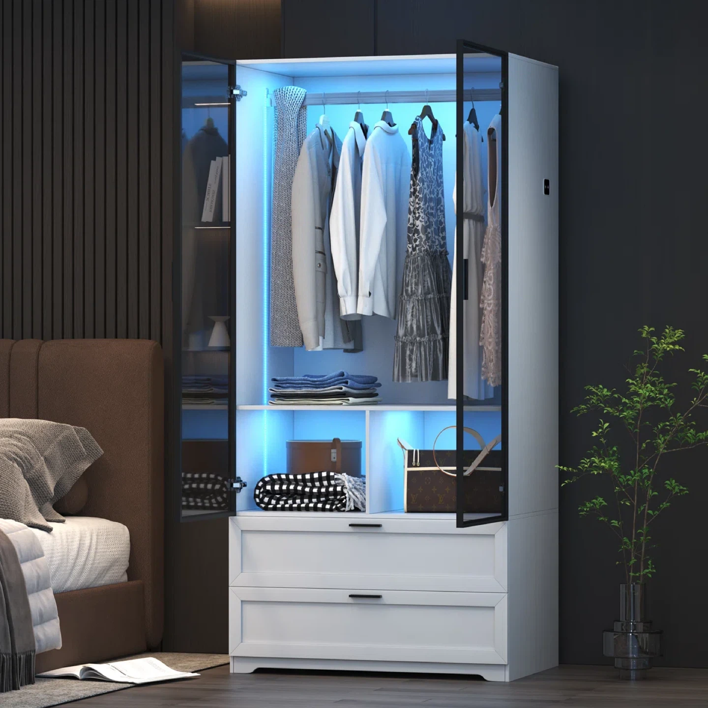 New Smart Motion Sensor LED Wardrobe