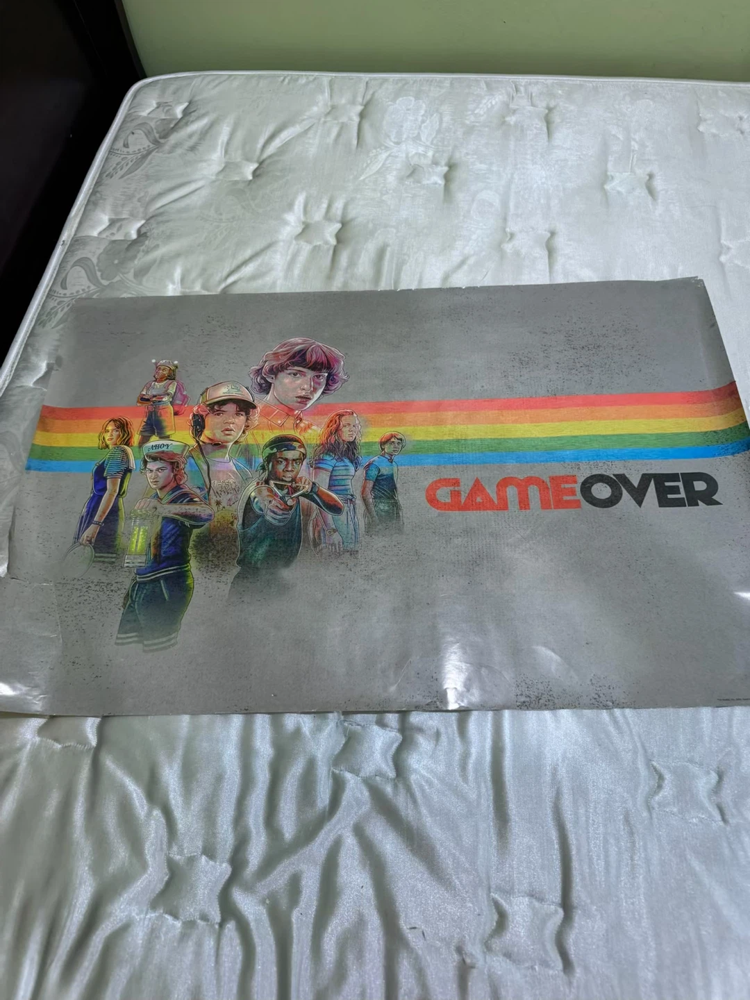 Rock Band Posters: Beatles, Motley Crue, Queen, Stranger Things - photo 3