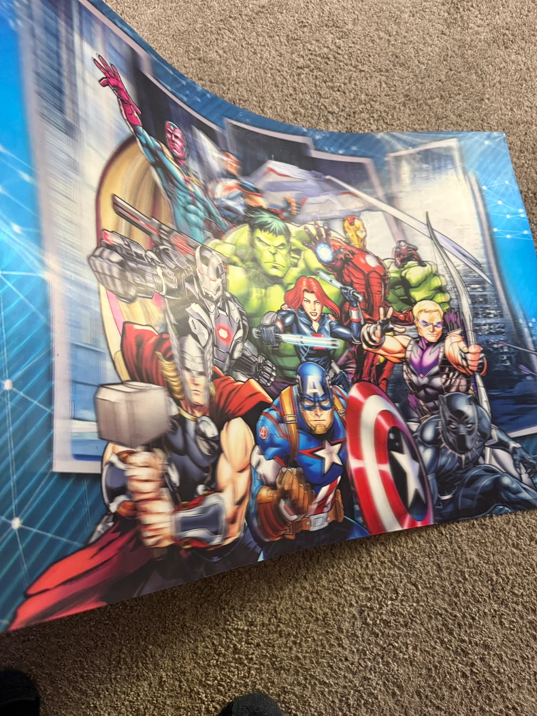 Marvel Avengers 3D Poster 27*19” - photo 4