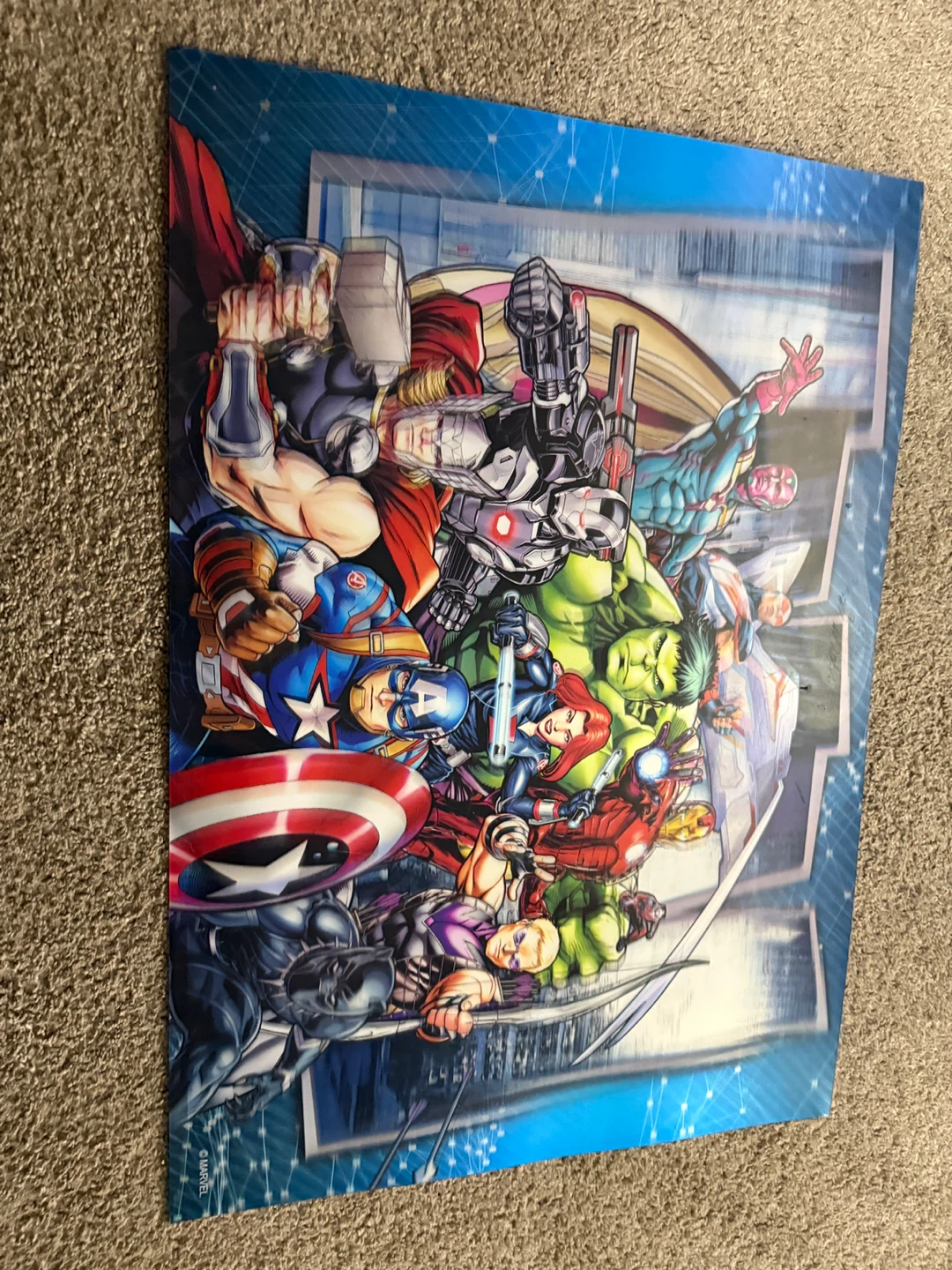 Marvel Avengers 3D Poster 27*19” - photo 3