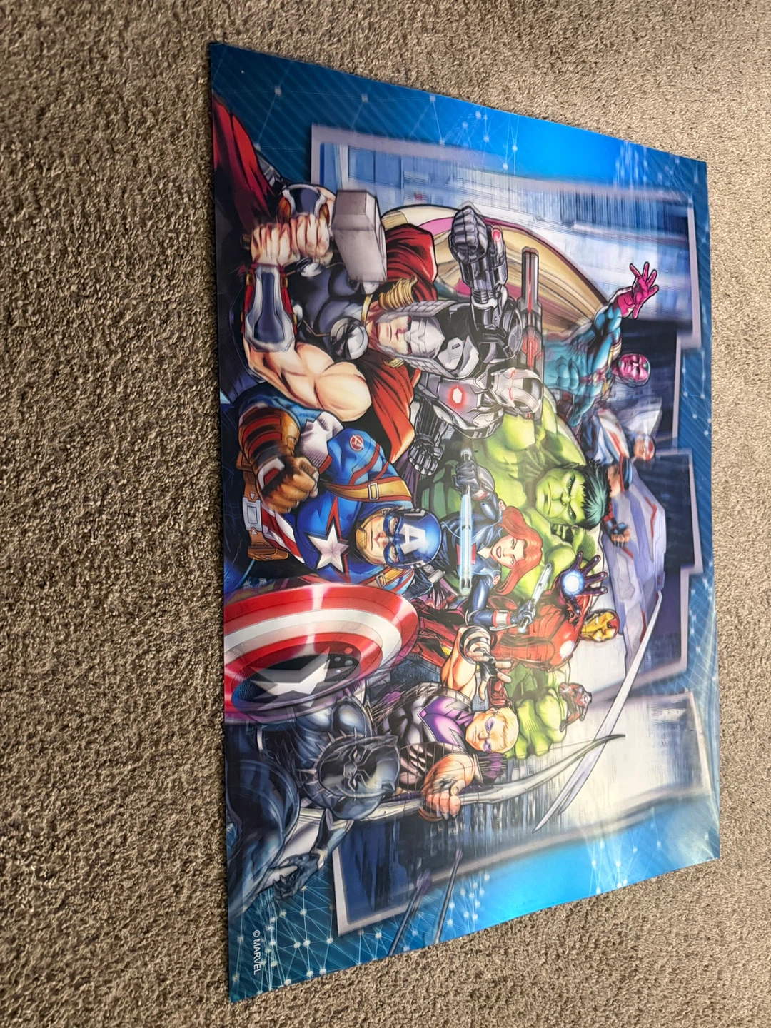 Marvel Avengers 3D Poster 27*19” - photo 5
