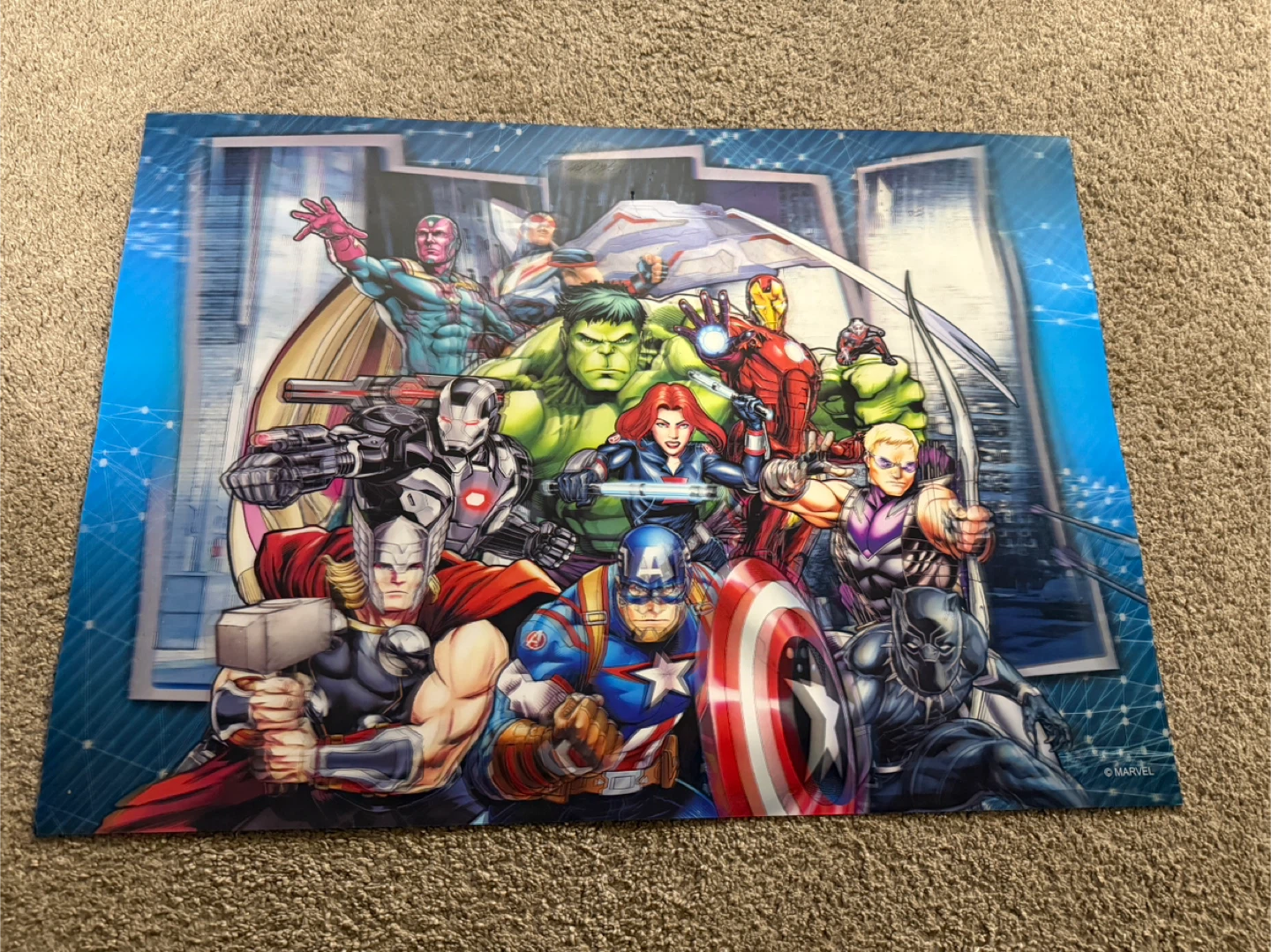 Marvel Avengers 3D Poster 27*19” - photo 2