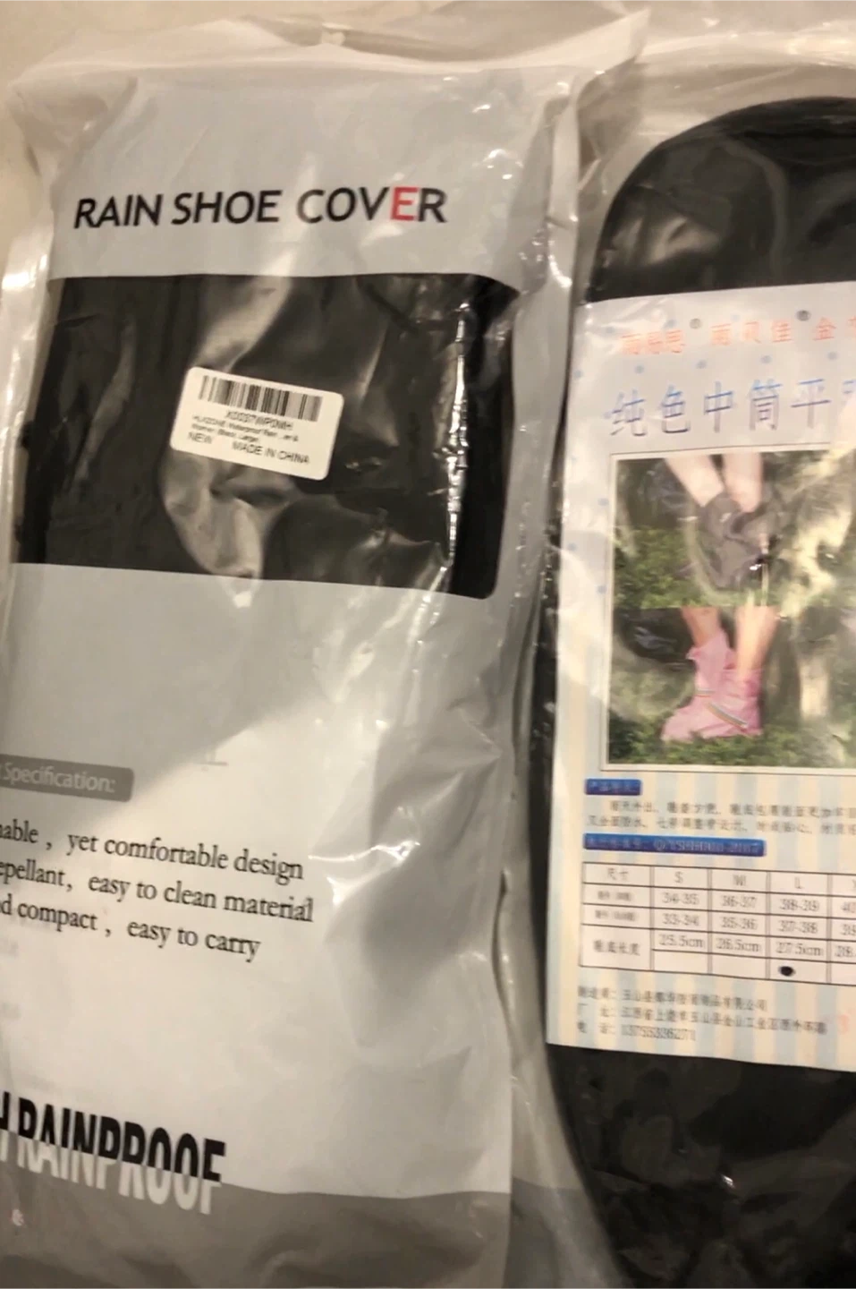 New Waterproof rain/snow cover  shoes. - photo 4