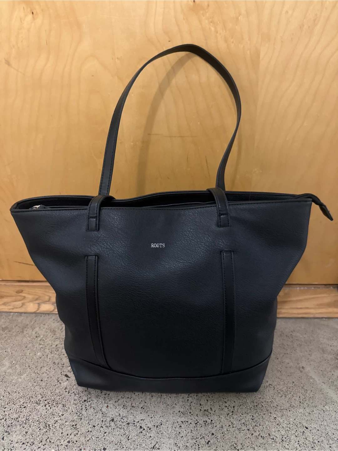 Roots Black Tote Bag