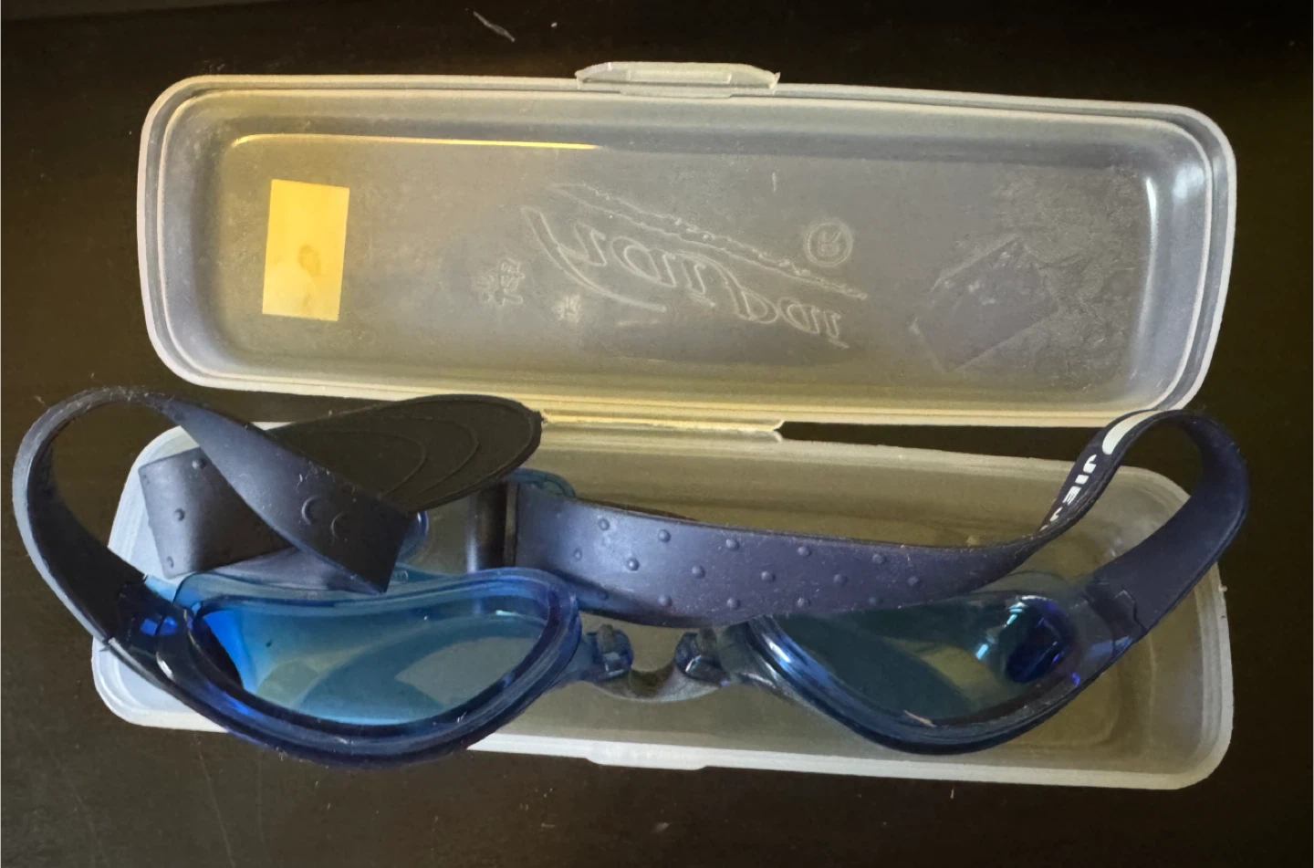 JIEJIA Blue Swimming Goggles with Case - photo 2