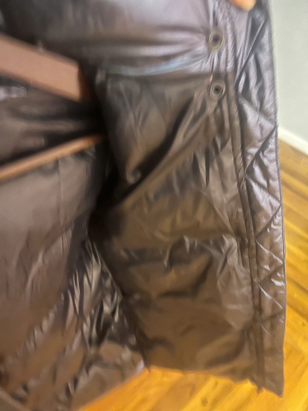 Girls Metallic Straight Puffer Jacket size 8 - photo 5