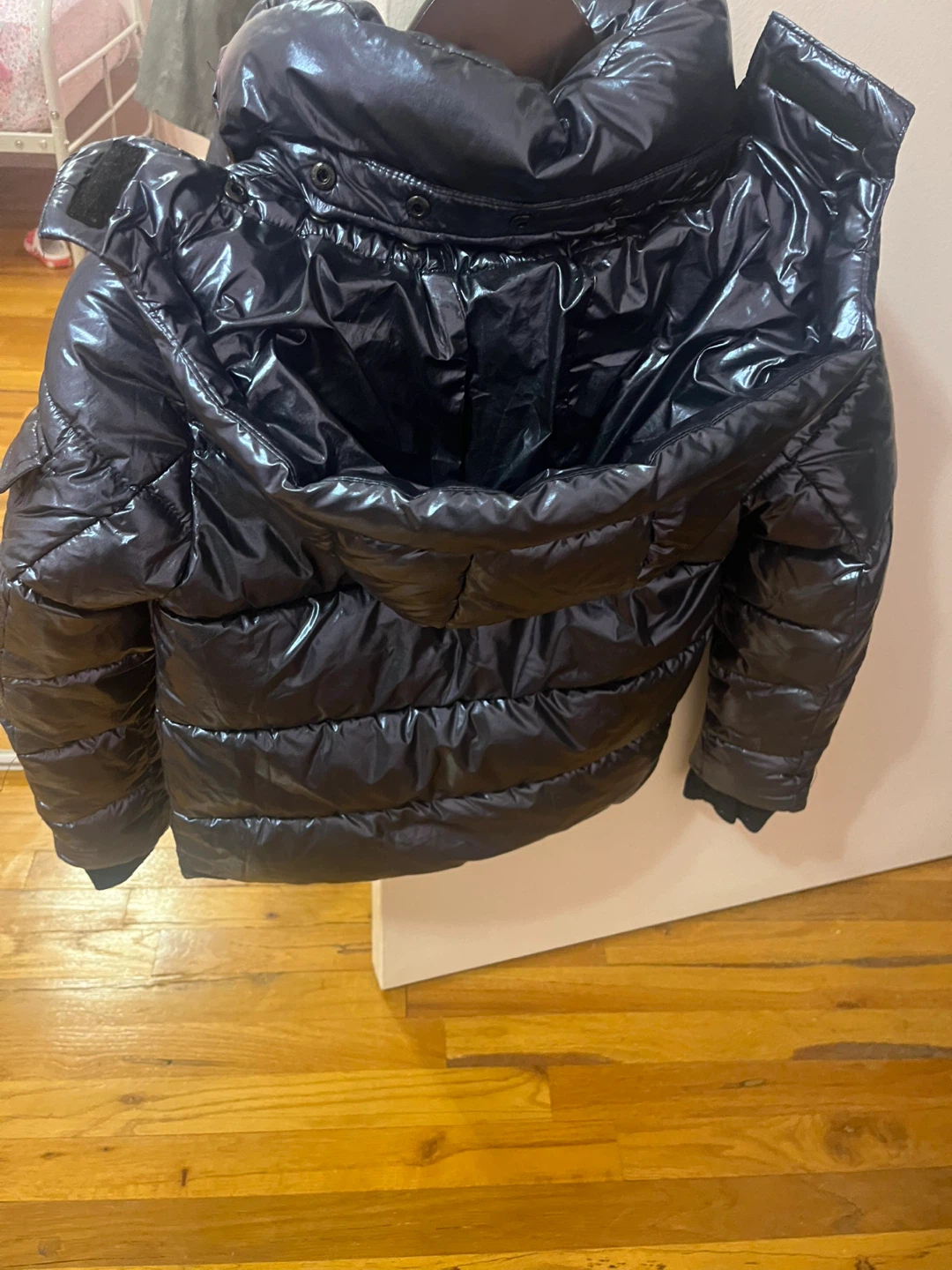 Girls Metallic Straight Puffer Jacket size 8 - photo 3