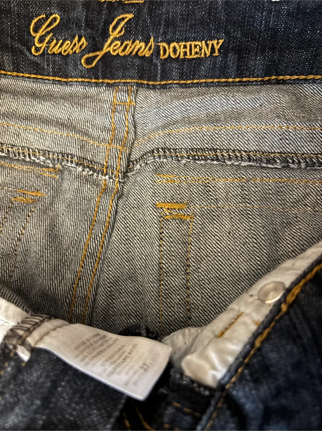 Y2K Guess Jeans Doheny, Size 27 - photo 3