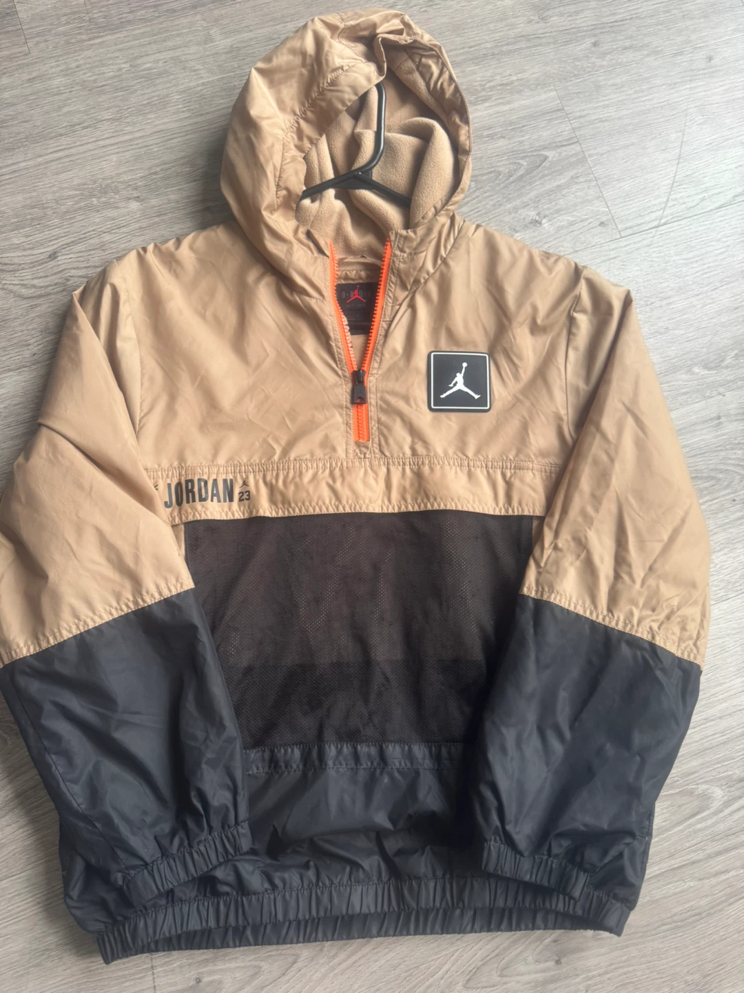 Jordan Tan & Black Pullover Jacket - photo 3