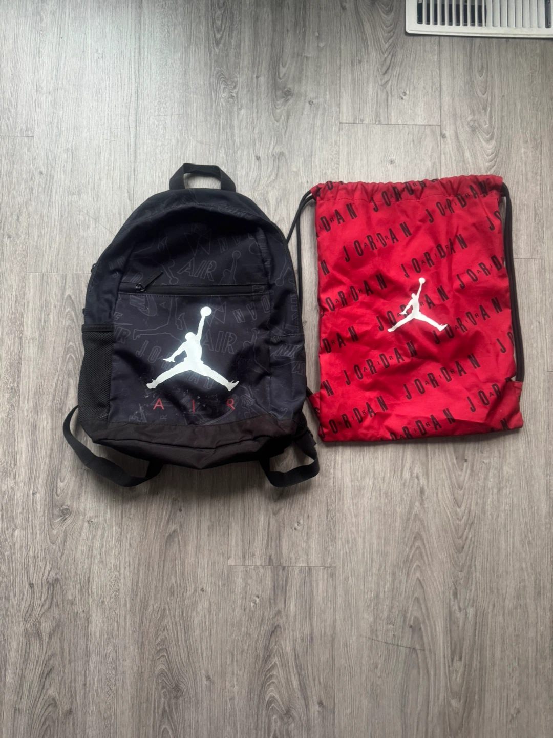 Jordan Backpack & Drawstring Bag