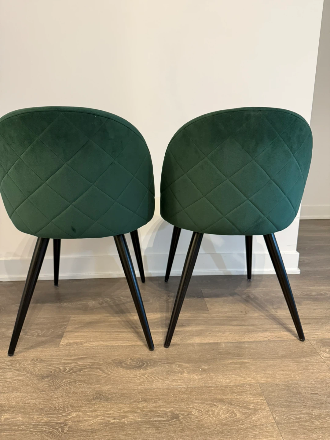 Set of 2 Wayfair Domonik Velvet Chairs - photo 2
