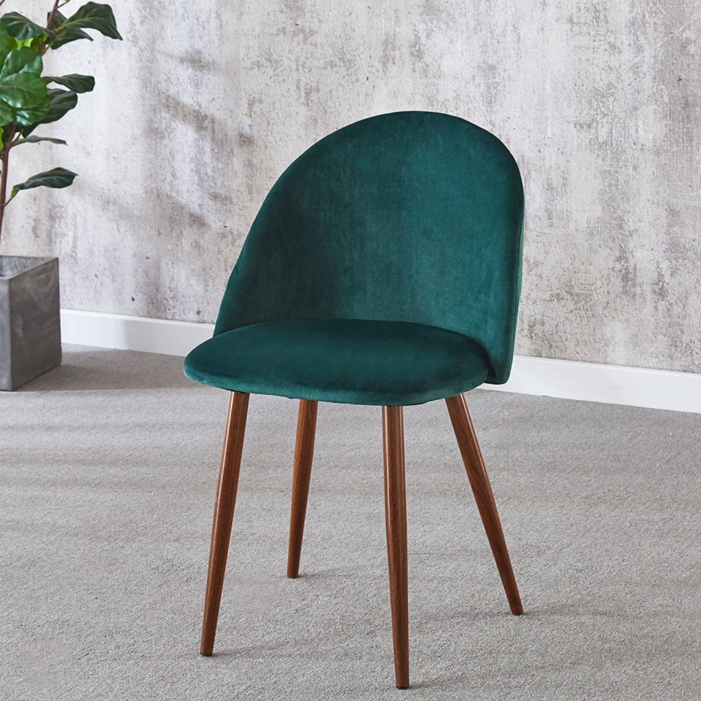 Set of 2 Wayfair Domonik Velvet Chairs - photo 3