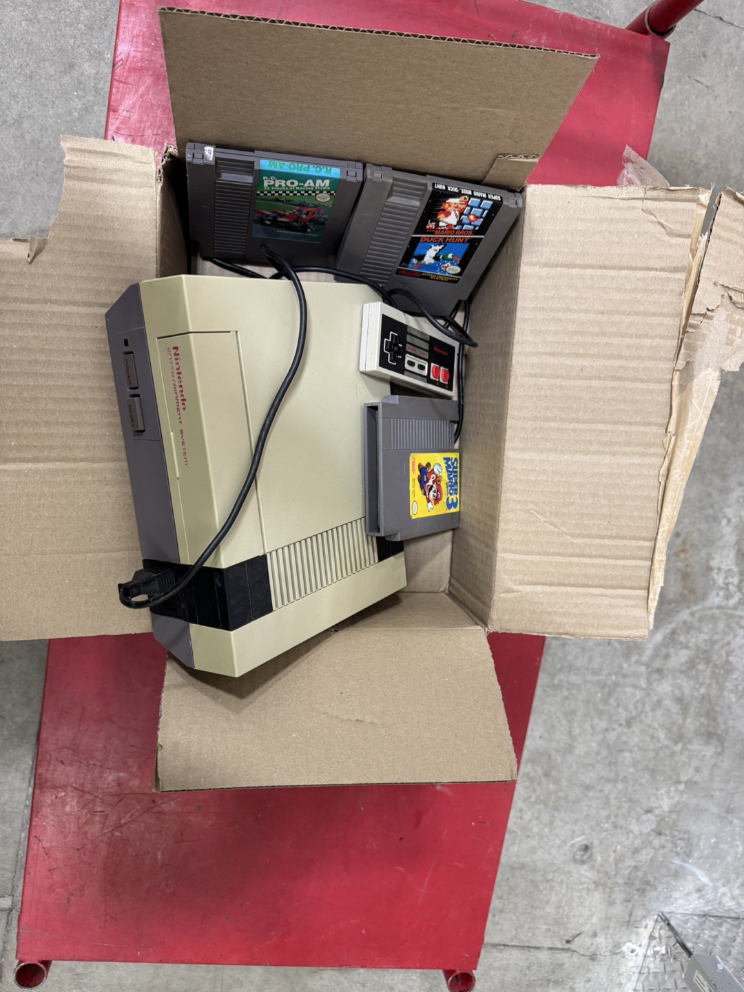 Nintendo Entertainment System (NES) with Games - photo 2