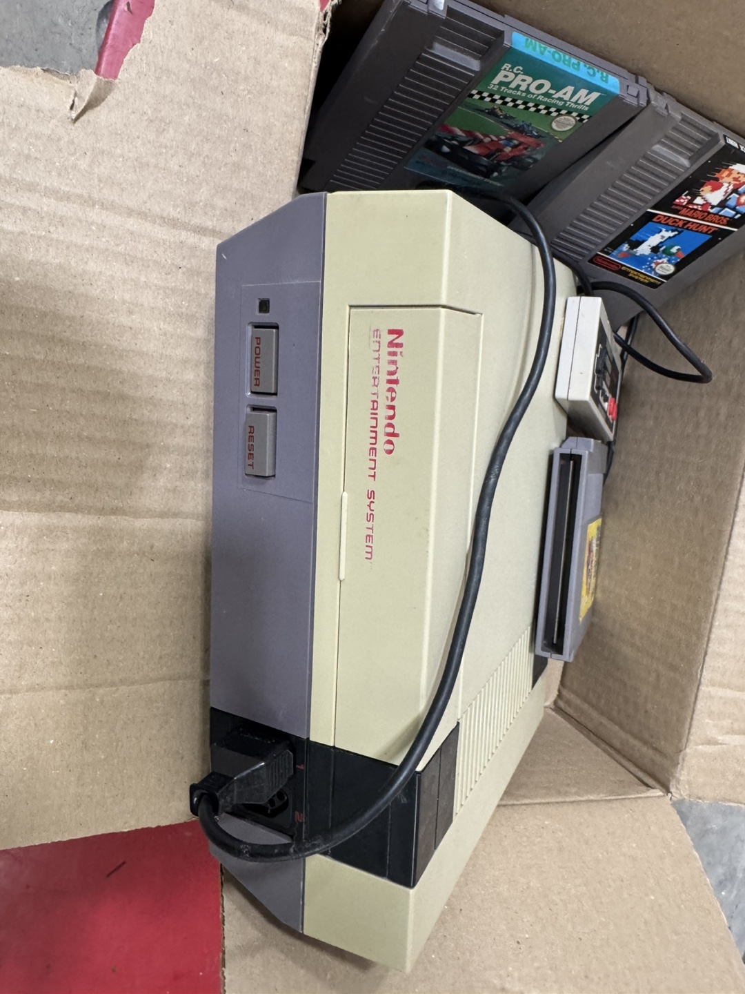 Nintendo Entertainment System (NES) with Games