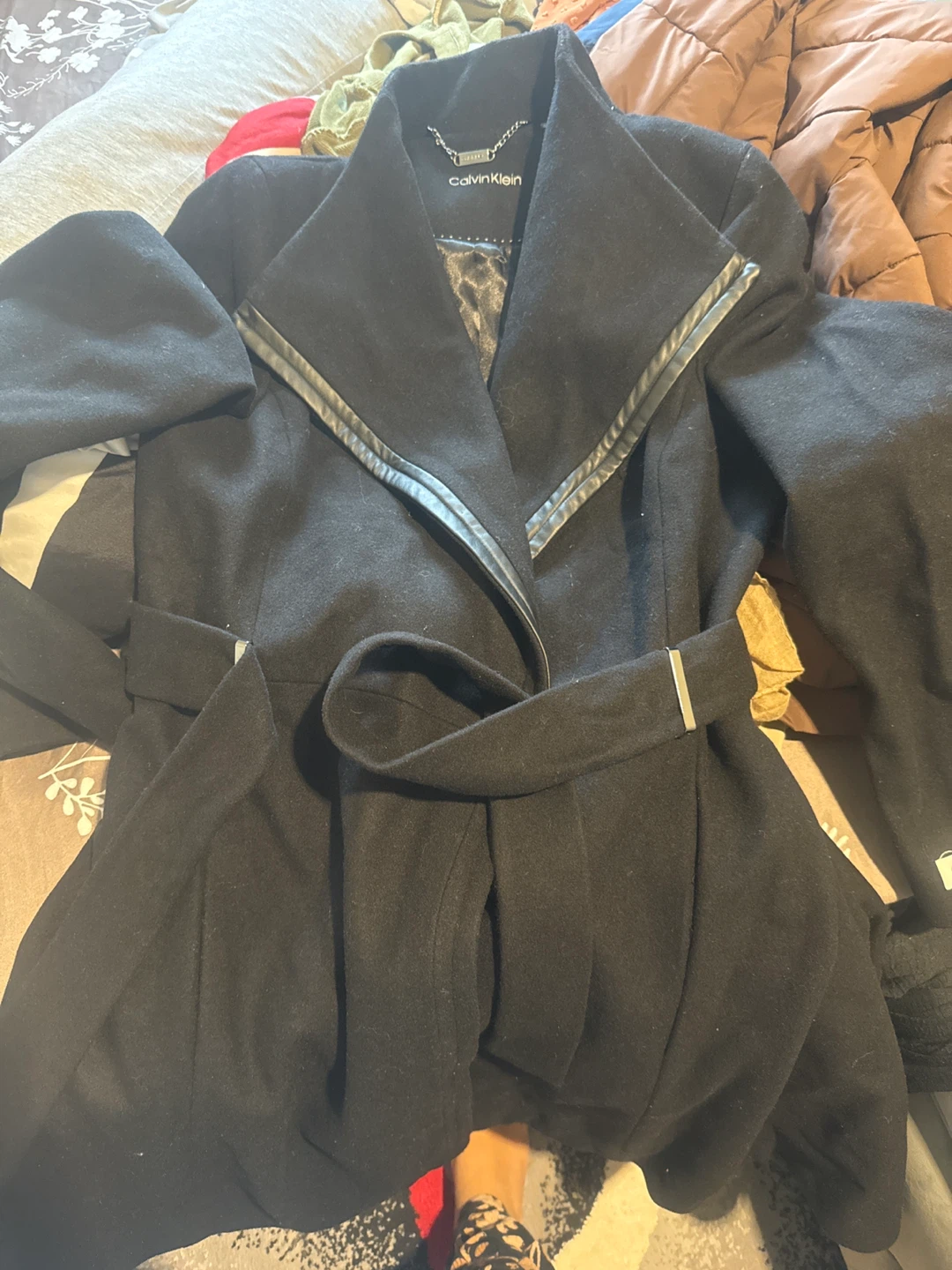 Calvin Klein Black Coat - photo 2