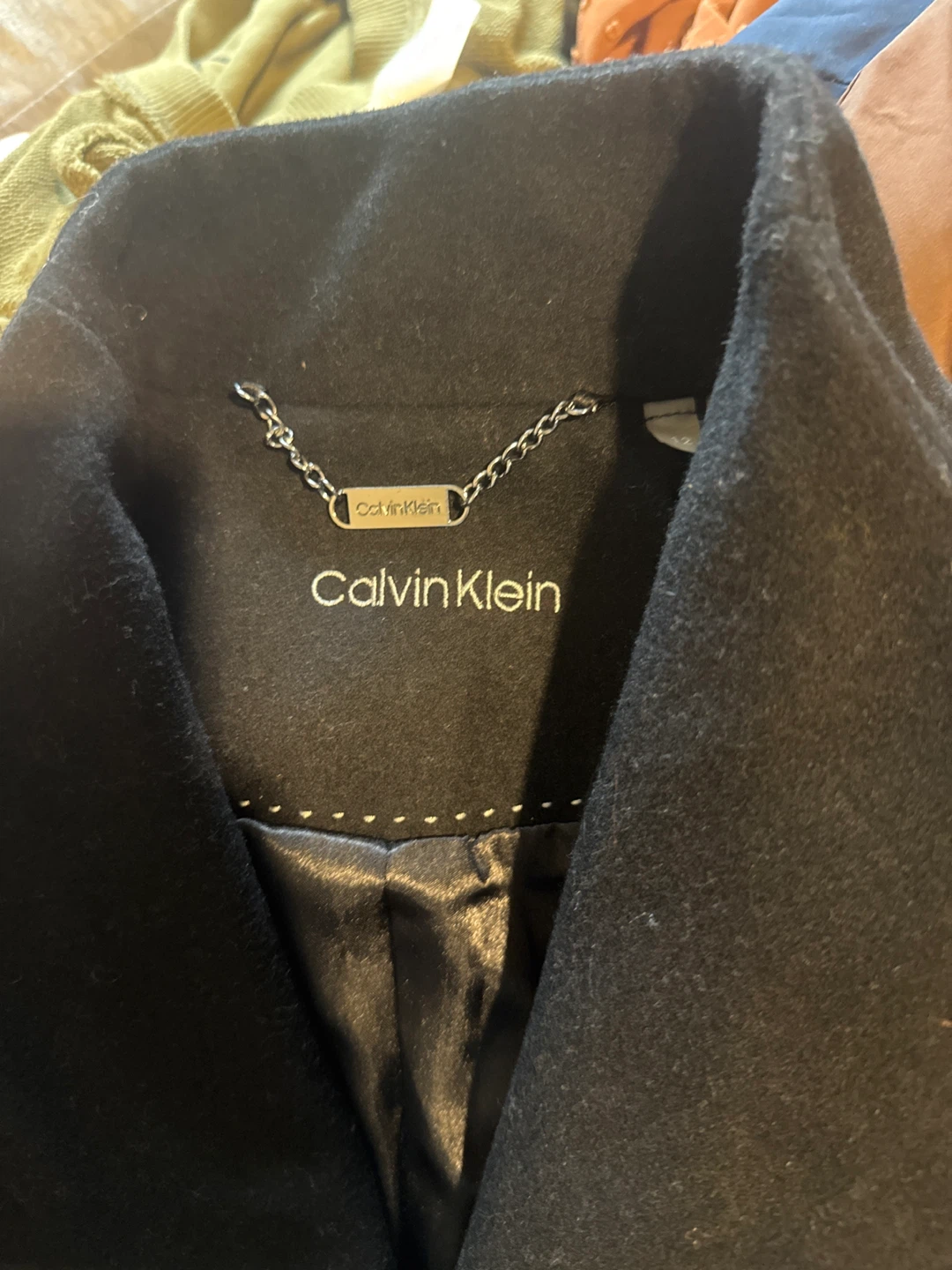 Calvin Klein Black Coat