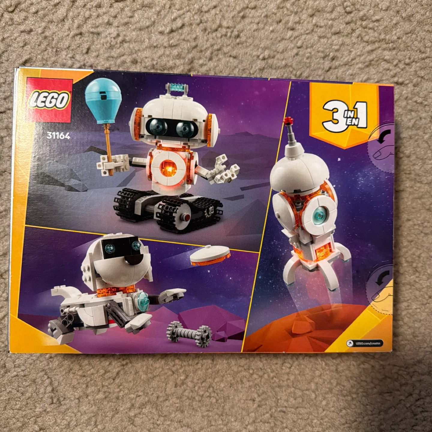 LEGO Creator Space Robot 31164 - New in Box - photo 2
