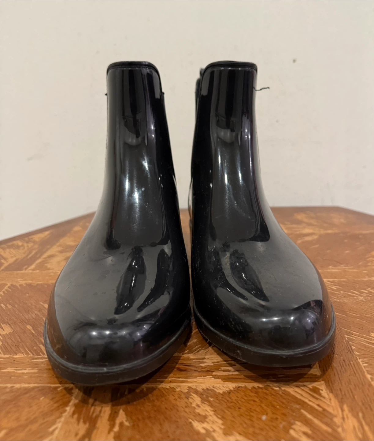 Black Rain Boots - Size 8 - photo 3
