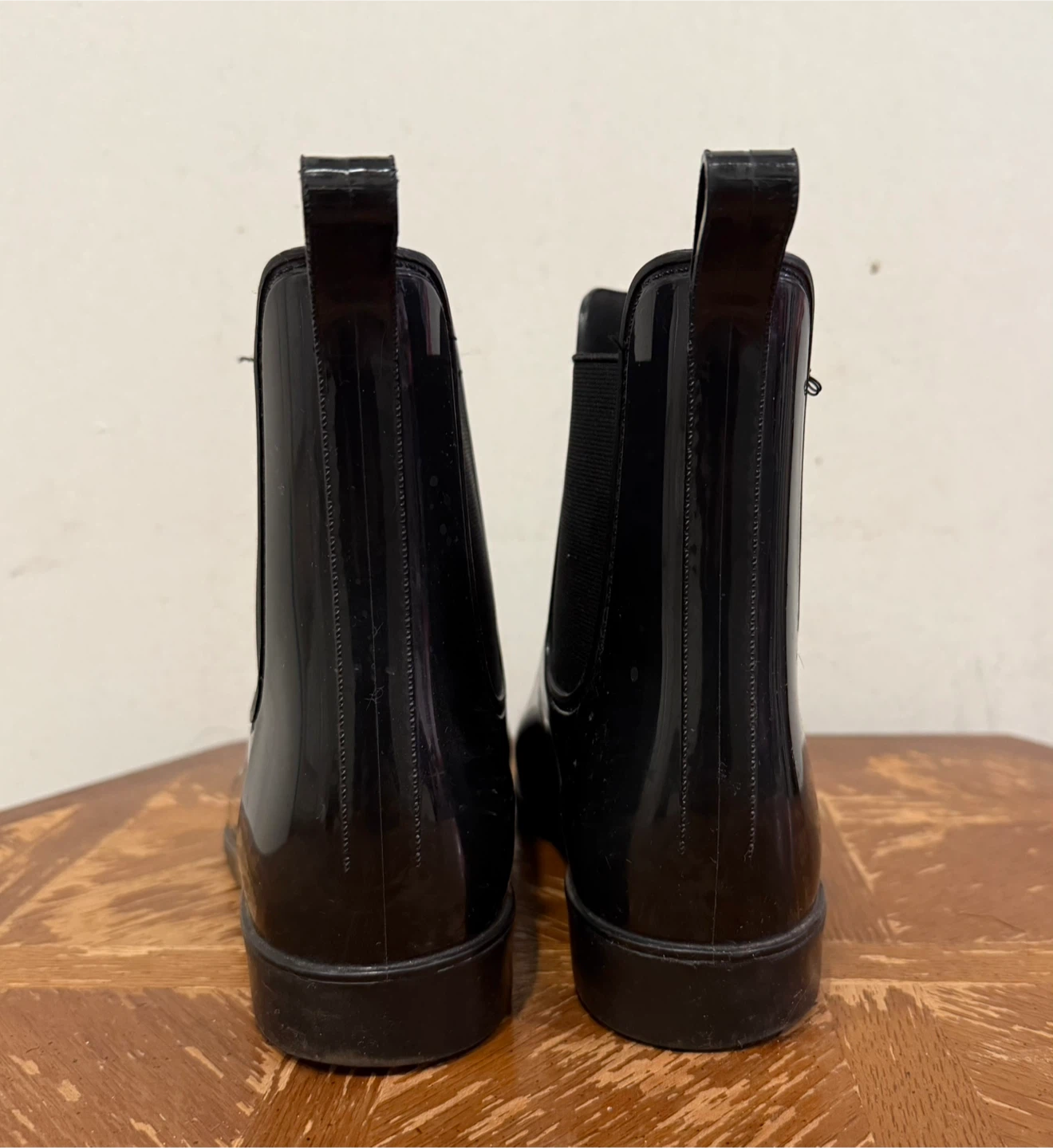Black Rain Boots - Size 8 - photo 4