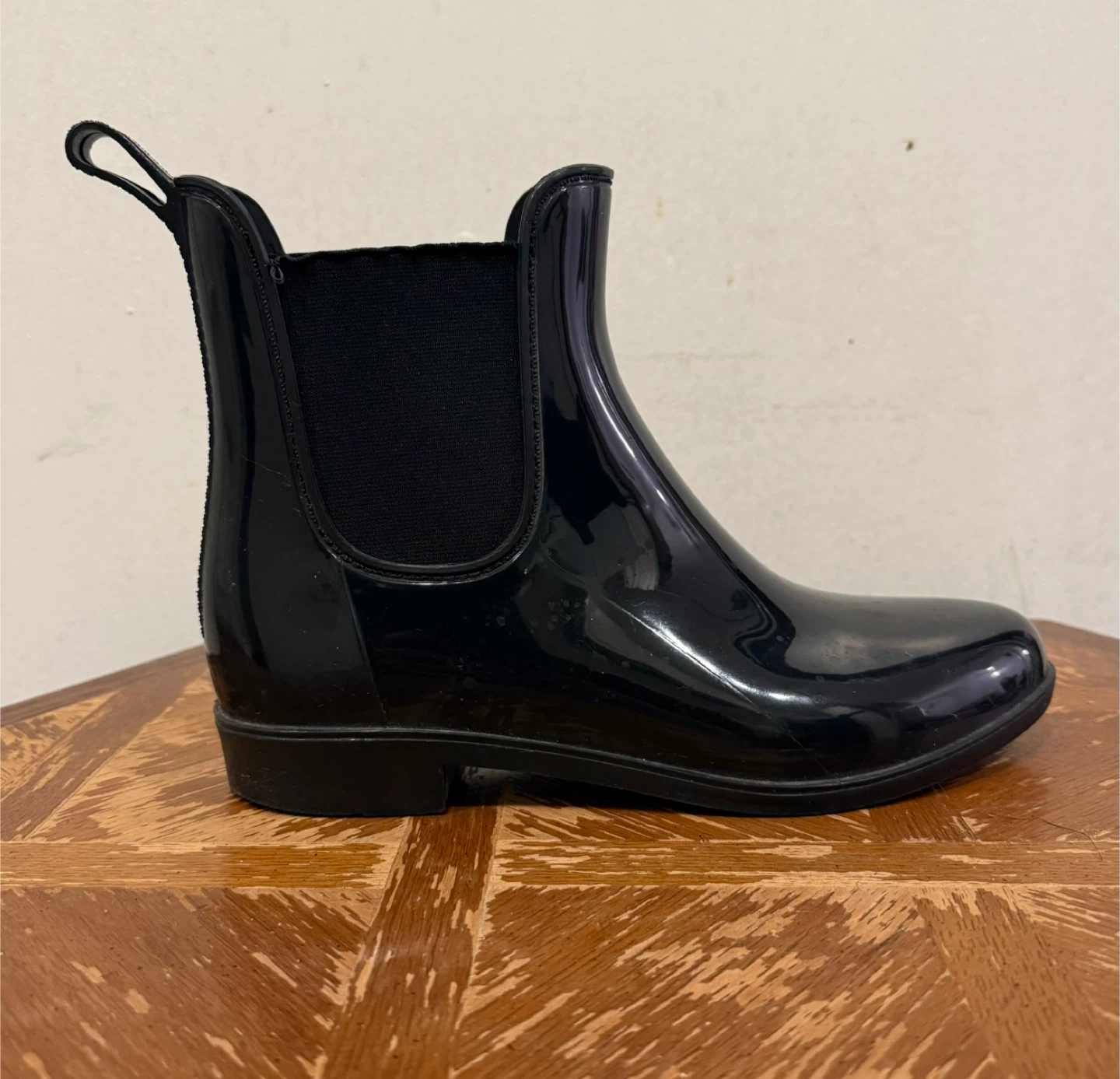 Black Rain Boots - Size 8 - photo 2