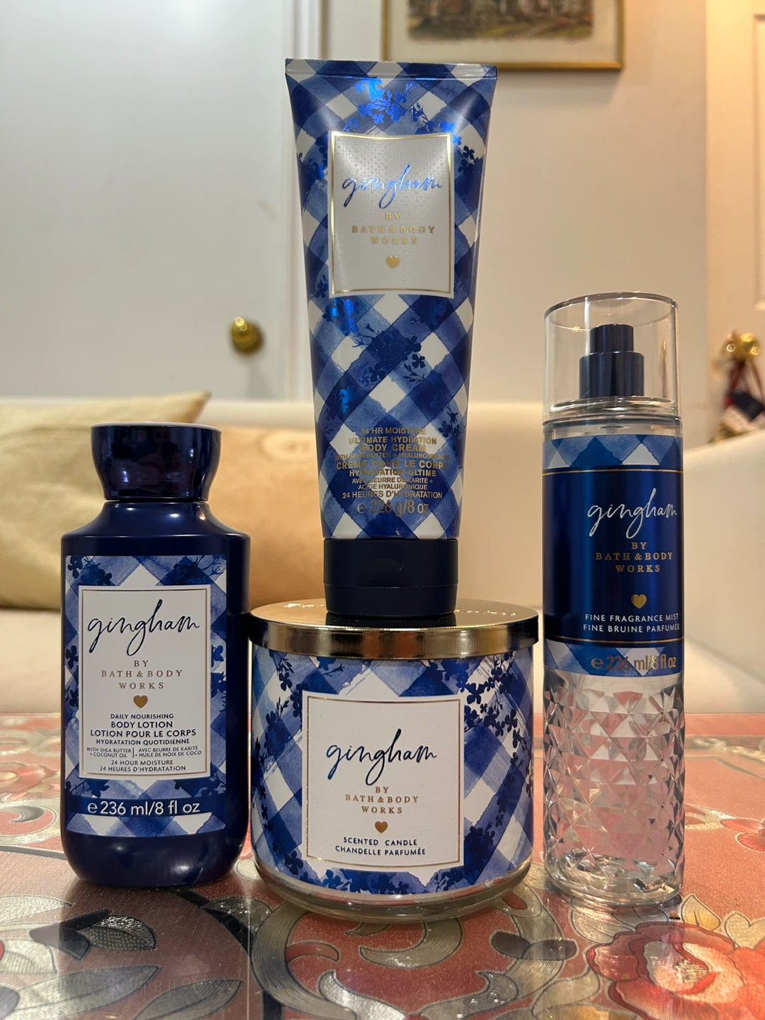 Bath & Body Works Gingham & Champagne Toast Lot - photo 2