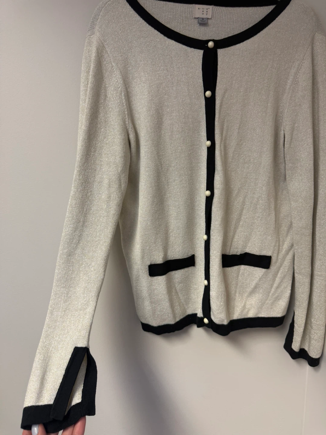Women’s Shimmer Knit Cardigan – Size M - photo 4