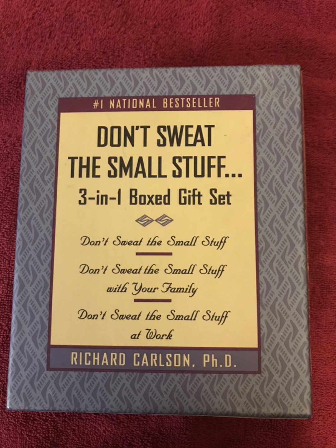 Don't Sweat the Small Stuff 3-in-1 Boxed Gift Set - photo 3