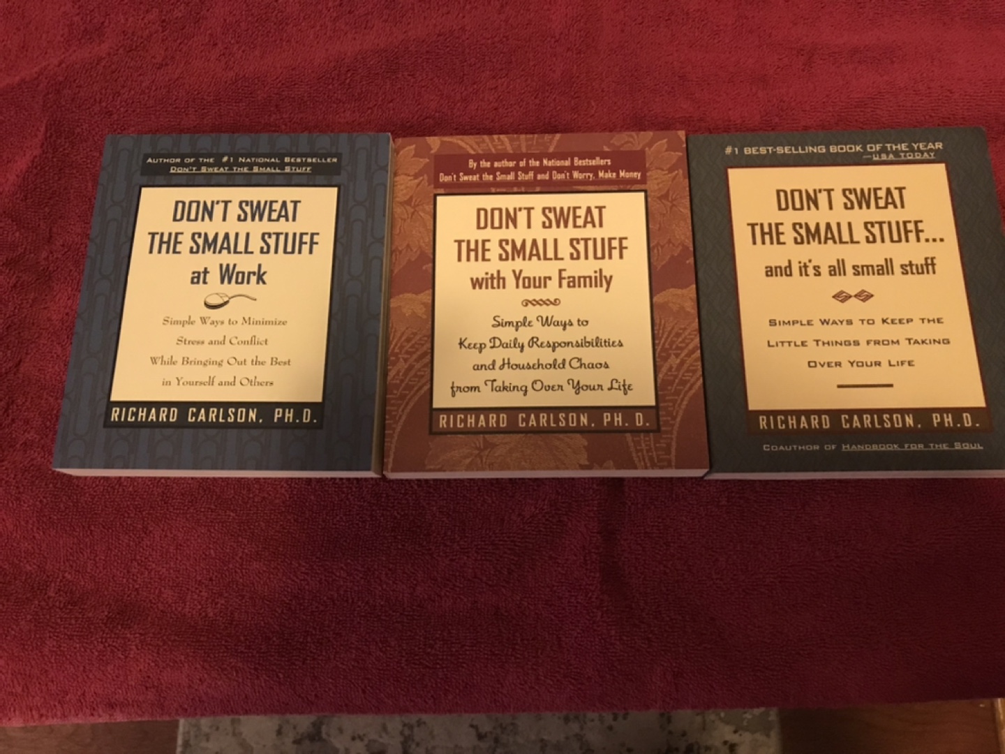Don't Sweat the Small Stuff 3-in-1 Boxed Gift Set
