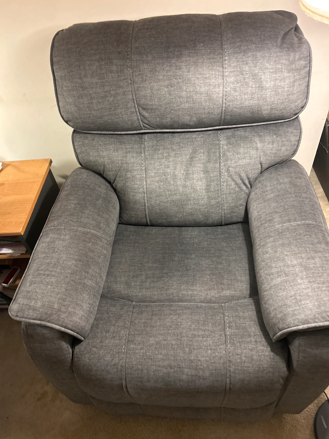 Gray Recliner Chair - photo 3
