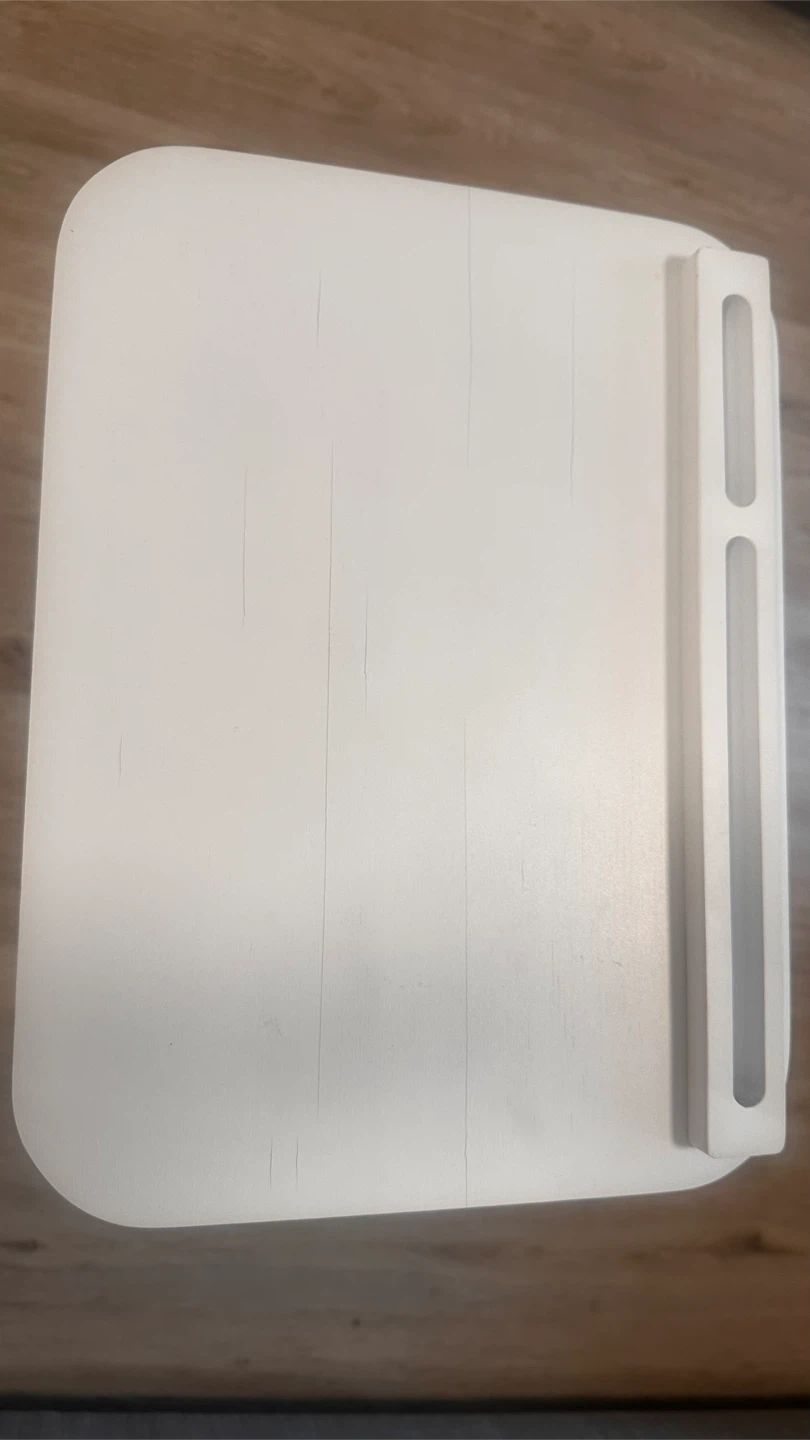 Adjustable Height White Laptop Desk - photo 4