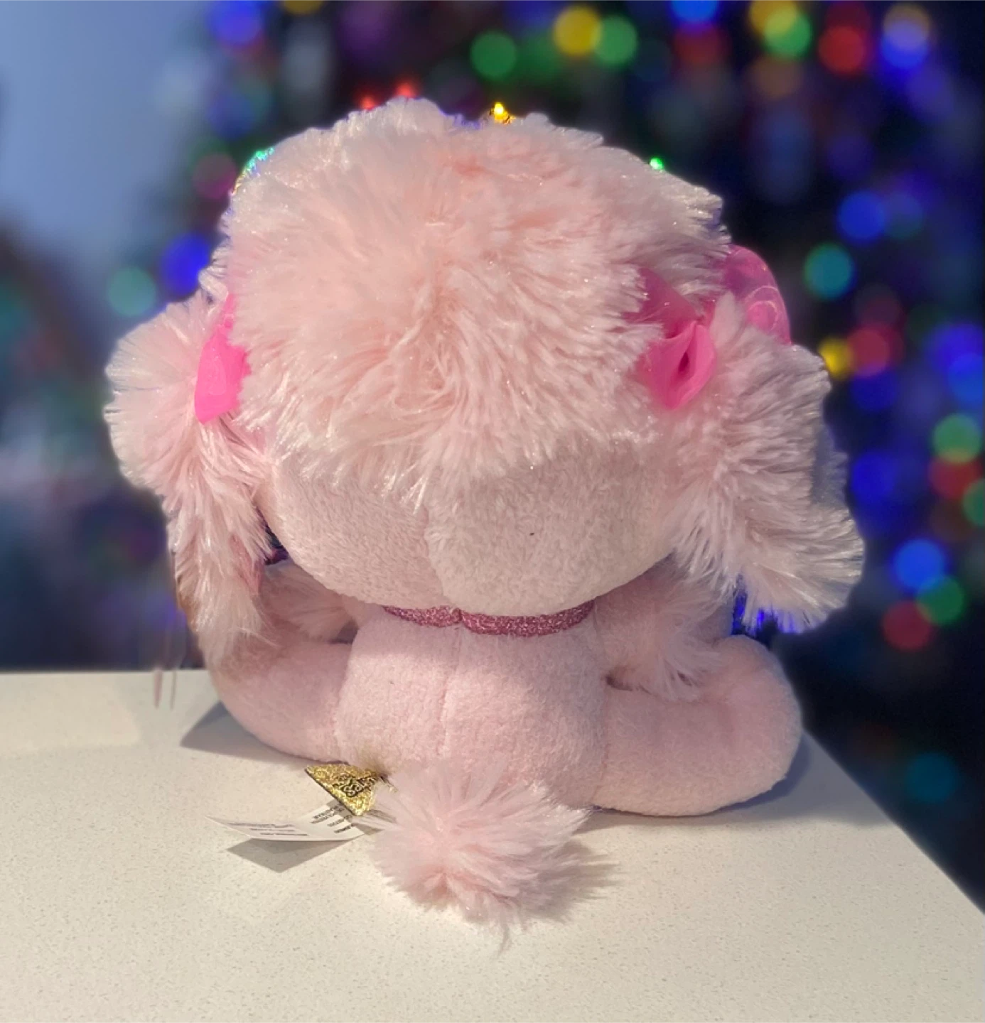 P.Lushes Pets Pink Plush Poodle Toy - New! - photo 4