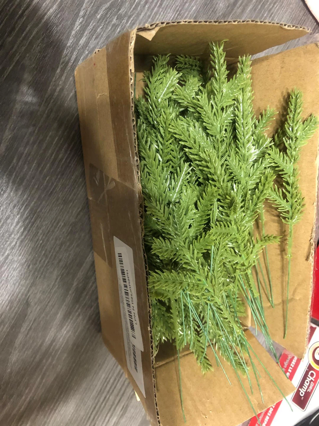 Artificial Pine Needle Stems-50 pcs - photo 5