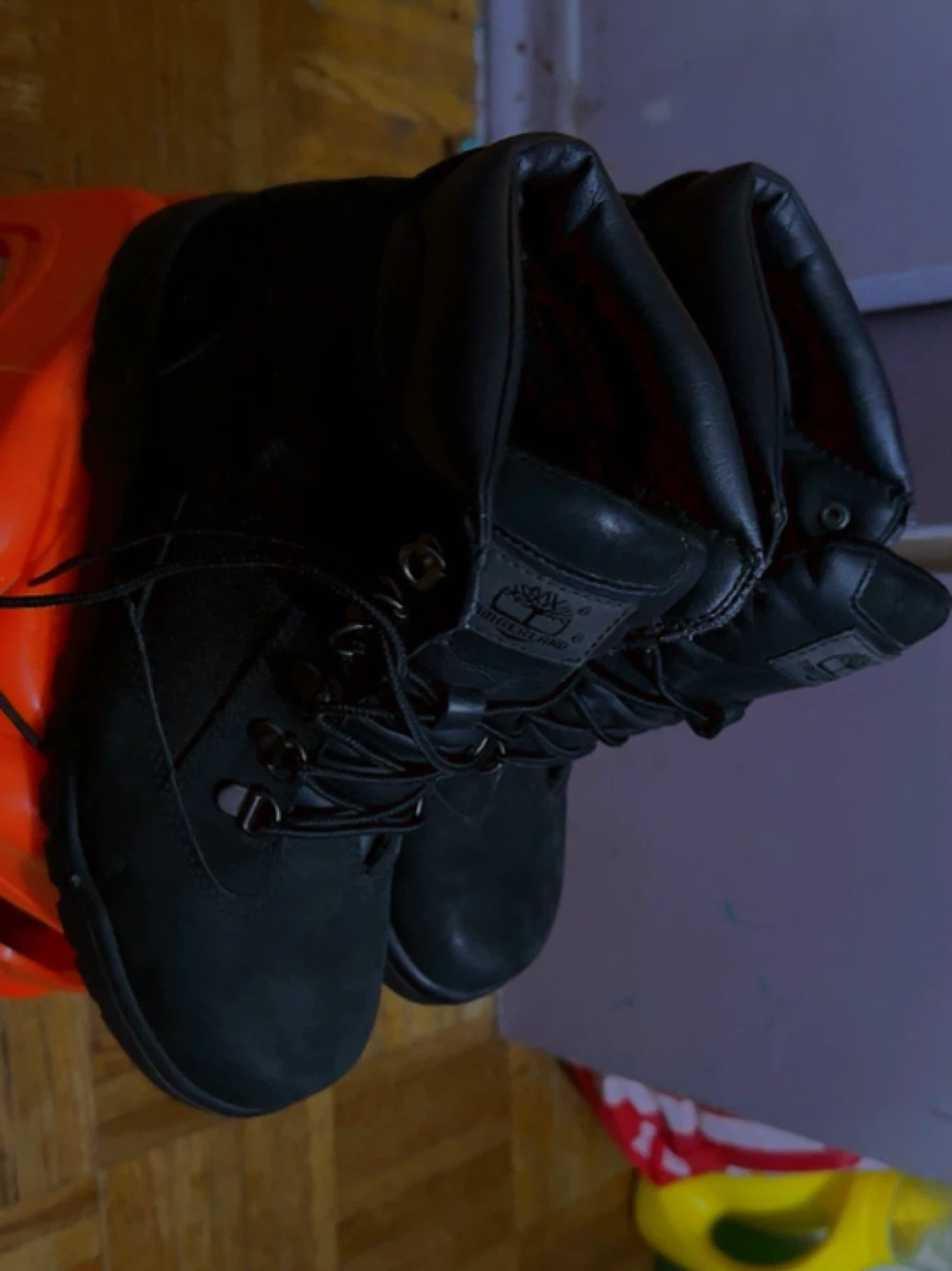 Timberland Black Boots - Size 6.5