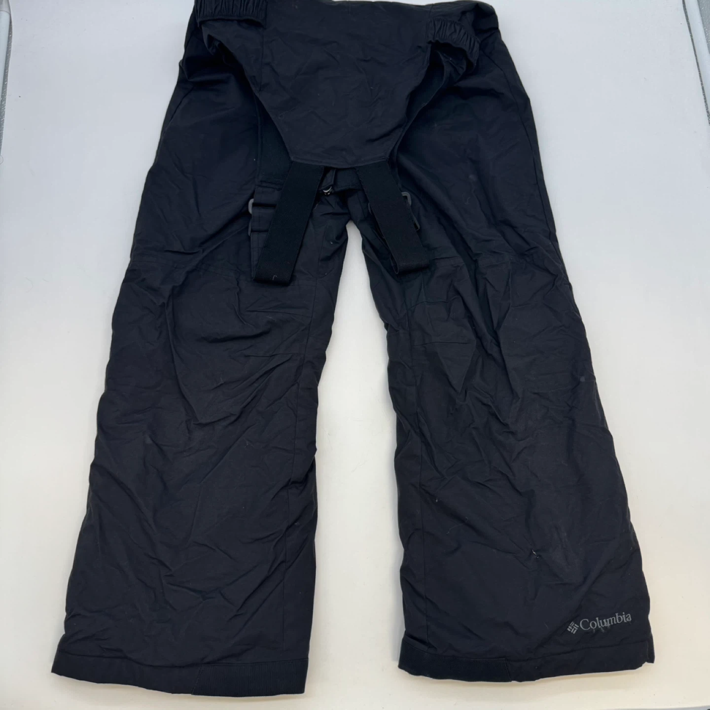Columbia Kids Ski Snow Bib Pants Black – Size S – Used