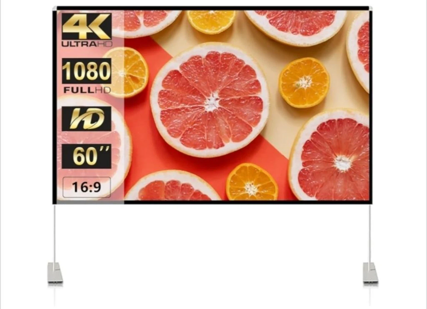 Portable Projector Screen - 60 inch