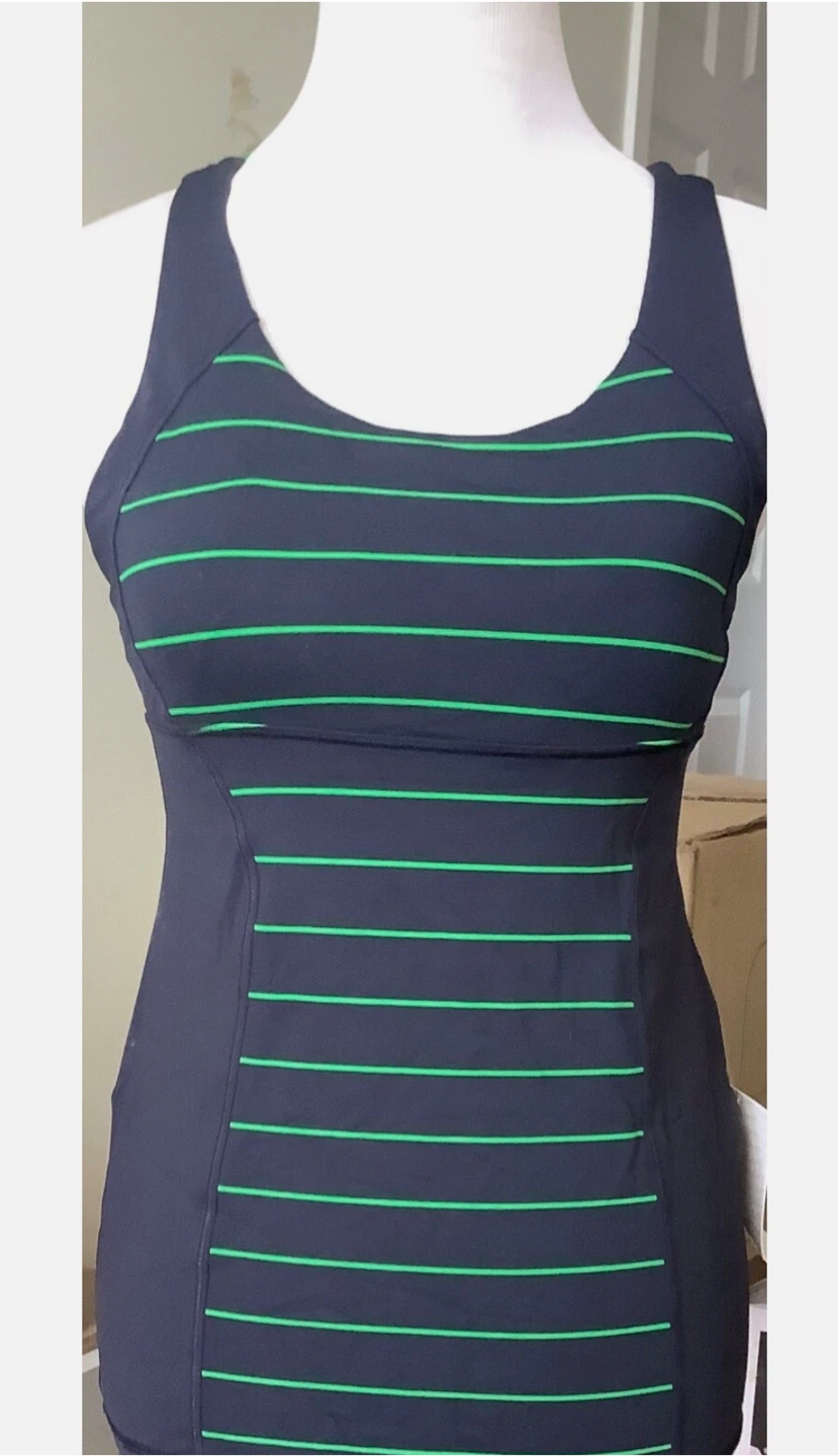 Lululemon Energy Tank Top Size 6 Blue/Green - photo 5