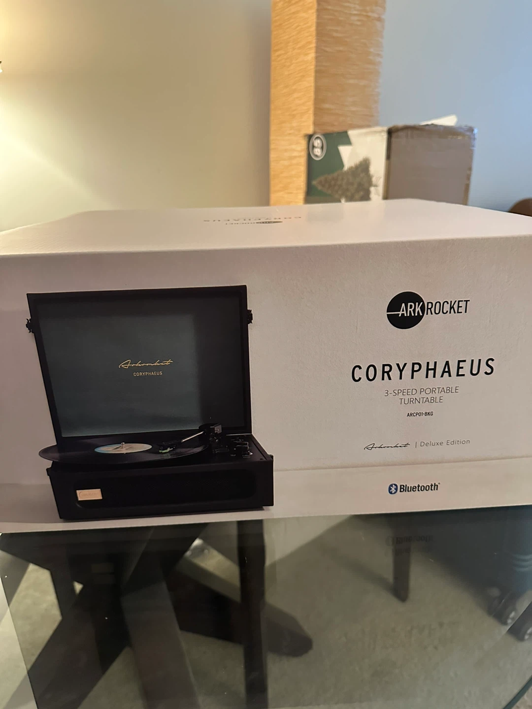 Arkrocket Coryphaeus Portable Turntable - Deluxe Edition