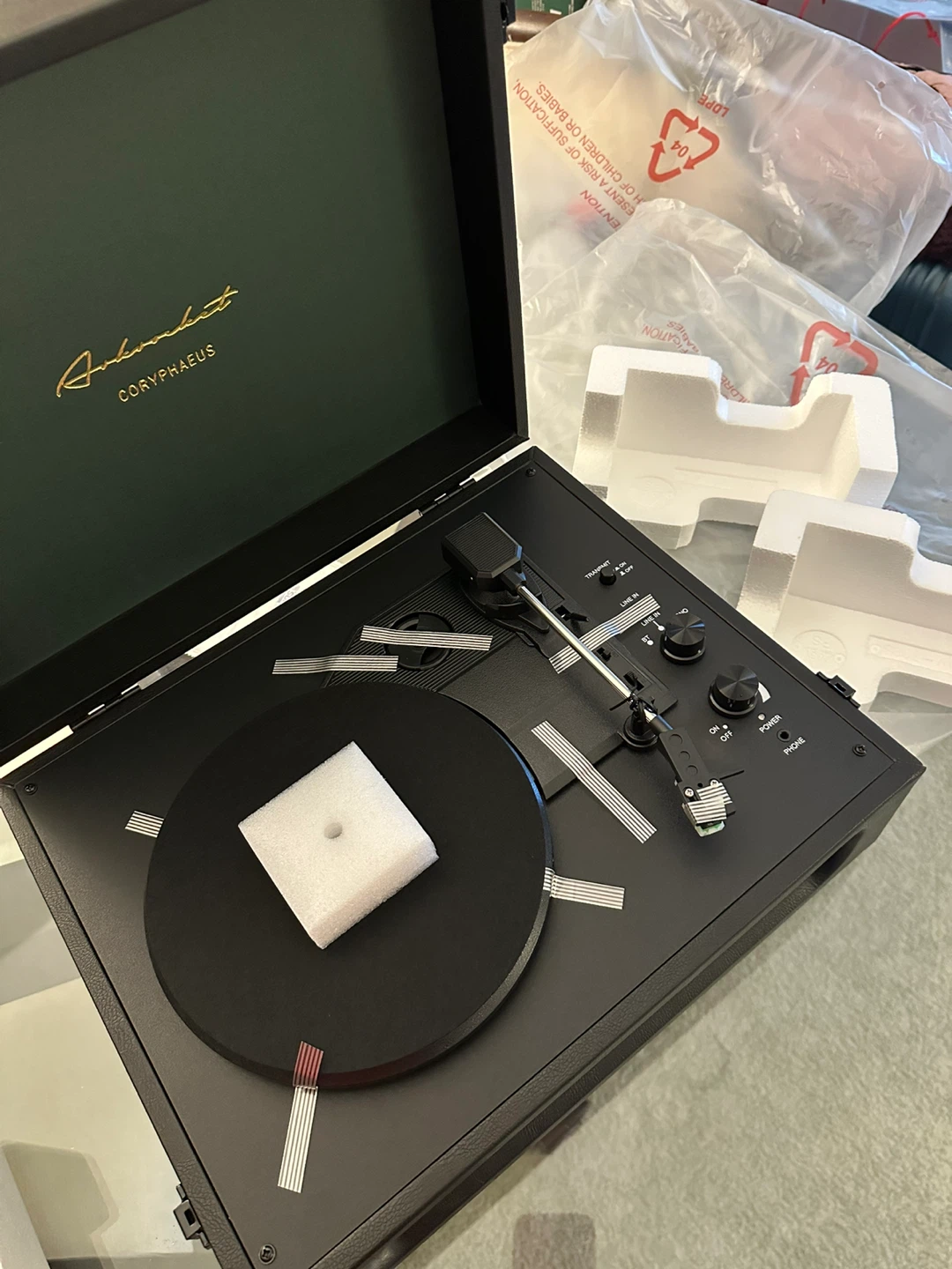Arkrocket Coryphaeus Portable Turntable - Deluxe Edition - photo 4