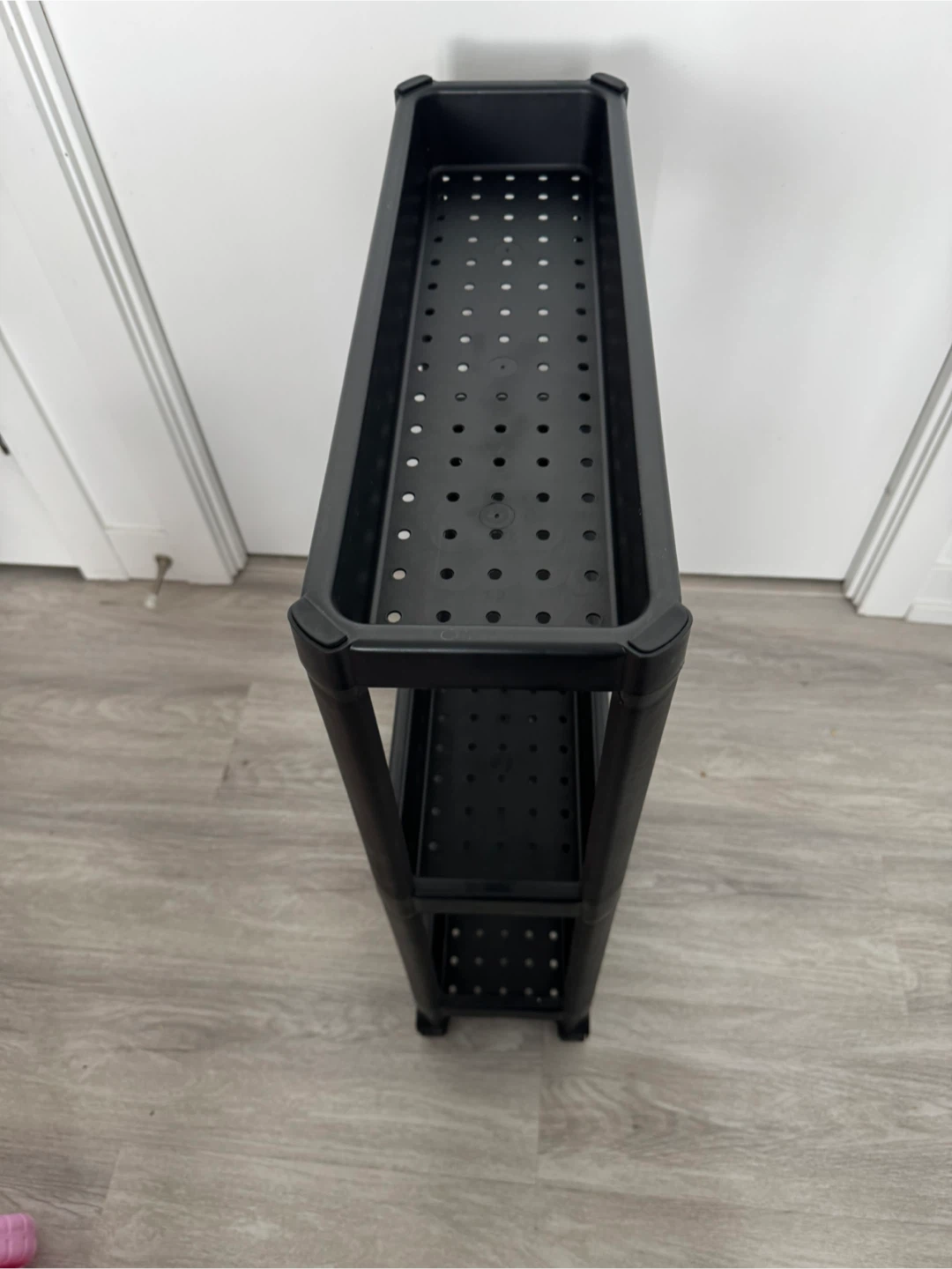 IKEA Black 3-Tier Rolling Cart - photo 4
