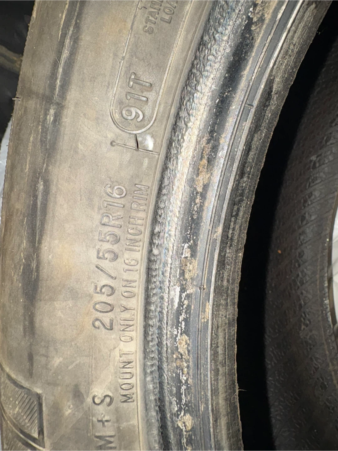 205/55R16 Tire - Winter Rated - photo 2