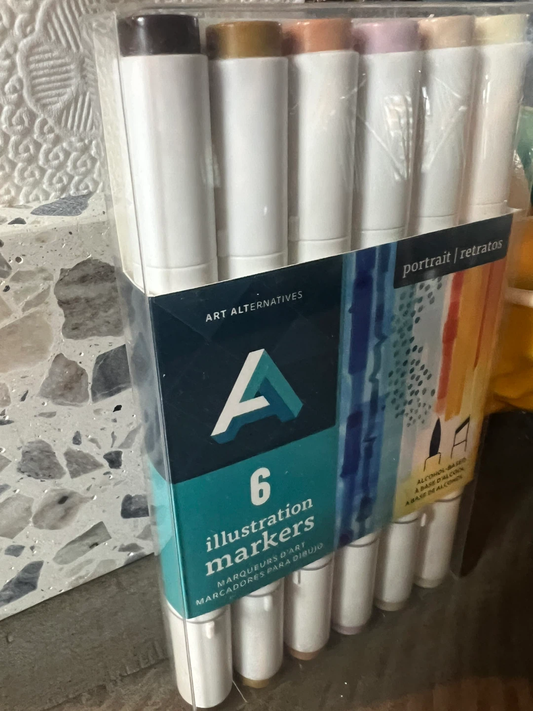 Art Alternatives 6 Illustration Markers - Portrait Colors [New] - photo 3