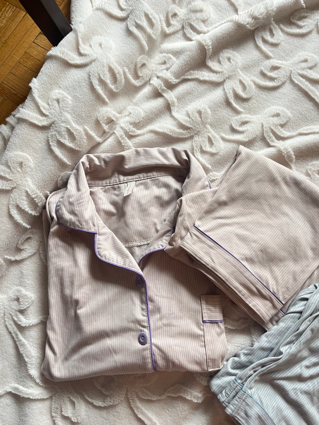 Striped Pajama Sets - Pink and Blue - photo 4